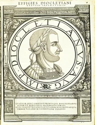 Diokletianus, Illustration aus 